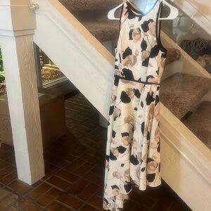 Asymetrical hemline stunning dress size 0